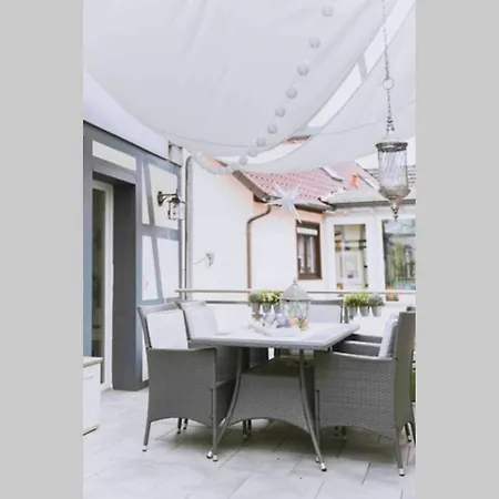 公寓 Einzigartiges Ambiente Im Scheunenloft Kullstedt